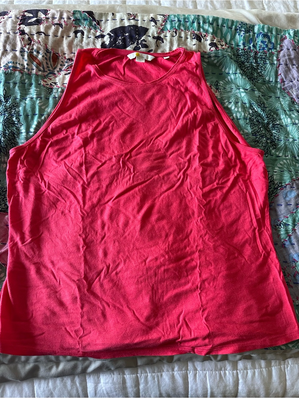 Boden Women's Tank Top in Bright Pink